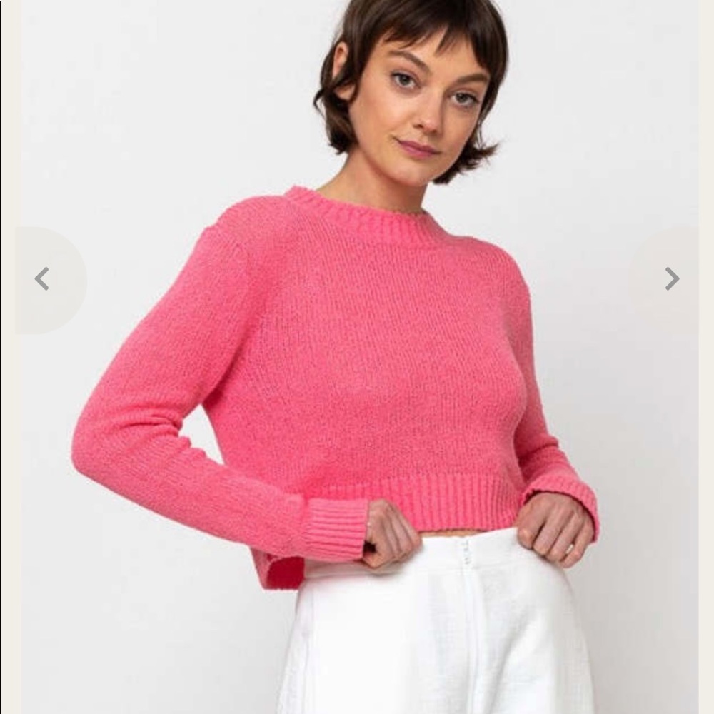 Rachel Comey Pink Sweater NWT